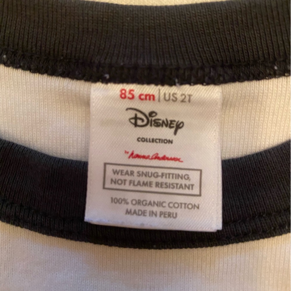 Hanna Andersson / Disney Minnie Mouse short John pajamas sz 2T EUC - Picture 4 of 5